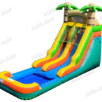 16 FT Light-Commercial Tropical Water Slide