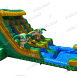 18 FT 2 Lane Tropical Wet-Dry Slide