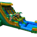 18 FT 2 Lane Tropical Wet-Dry Slide