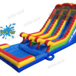 18 FT 2 Lane Unisex Wet-Dry Slide
