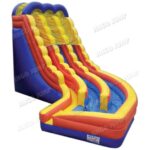 24 FT 2 Lane Curve Wet-Dry Slide