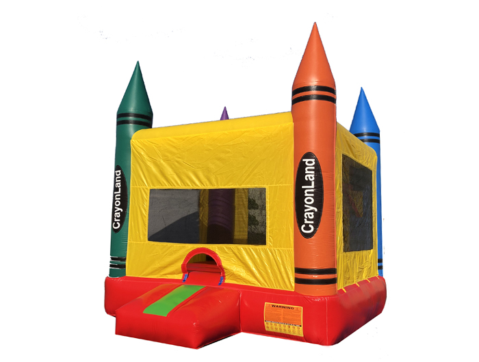 Light_crayon_13-25 Light-Commercial Crayon Bouncer 13'x13' - Image 1