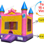 Light-Commercial Pink Castle 13'x13'