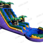 18 FT Aloha Wet and Dry Water Slide (15 oz Vinyl)