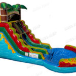 14 FT Tropical Paradise Water Slide