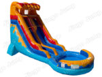 18 FT Light-Commercial Waves of Fun Water Slide