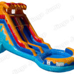 18 FT Light-Commercial Waves of Fun Water Slide