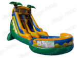 18 FT Light-Commercial Palm Paradise Water Slide - Image 2