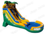 18 FT Light-Commercial Palm Paradise Water Slide - Image 3
