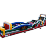 85 FT Dual Lane Extreme Obstacle Course Wet & Dry