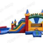 Dual Lane Tower Castle Combo Wet /Dry  (15 oz Vinyl)