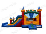 Dual Lane Tower Castle Combo Wet /Dry  (15 oz Vinyl) - Image 3