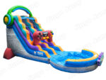 18 FT Game Zone Wet and Dry Water Slide - Image 3